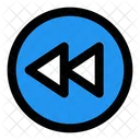 Rewind Previous Backward Icon
