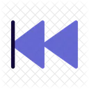 Rewind Previous Backward Icon