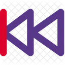 Rewind Previous Backward Icon