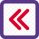 Rewind Previous Backward Icon