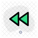 Rewind Previous Backward Icon