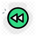 Rewind Previous Backward Icon
