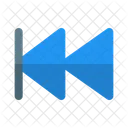 Rewind Previous Backward Icon