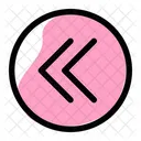 Rewind Previous Backward Icon