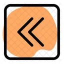 Rewind Previous Backward Icon