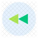 Rewind Navigation Fast Icon