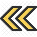 Rewind Backward Double Arrow Icon