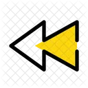 Rewind Back Button Previous Icon