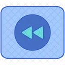 Rewind Back Previous Icon