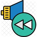 Rewind Volume Music Icon