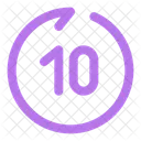 Rewind Seconds Forward Music Sound Icon