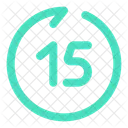 Rewind Seconds Forward Music Sound Icon