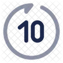 Rewind Seconds Forward Music Sound Icon
