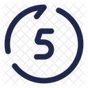 Rewind Seconds Forward  Icon