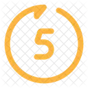 Rewind Seconds Forward Music Sound Icon
