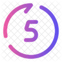 Rewind Seconds Forward Music Sound Icon