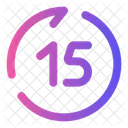 Rewind Seconds Forward Music Sound Icon