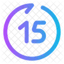 Rewind Seconds Forward Music Sound Icon
