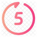 Rewind Seconds Forward Music Sound Icon