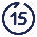 Rewind Seconds Forward Music Sound Icon