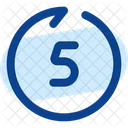 Rewind Seconds Forward Icon