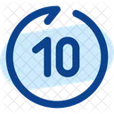 Rewind Seconds Forward Icon