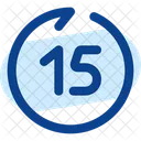 Rewind Seconds Forward Icon