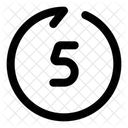 Rewind Seconds Forward Icon