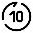 Rewind Seconds Forward Icon