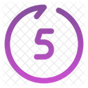 Rewind Seconds Forward Icon
