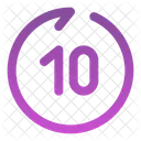 Rewind Seconds Forward Icon