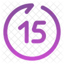Rewind Seconds Forward Icon