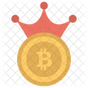 Rey Bitcoin  Icono