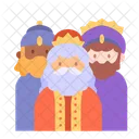 Tres Reyes Magos Hombre Sabio Gaspar Icon