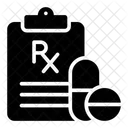 Rezept Medizin Medizinische Symbol