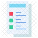 Rezept Medizinisch Bericht Symbol