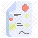 Rezept Medizin Krankenhaus Symbol