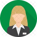 Rezeptionist Hotel Avatar Symbol