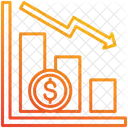 Rezession Geld Statistik Symbol