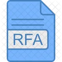 Rfa、ファイル、フォーマット アイコン