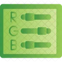 Rgb Cmyk Printing Icon