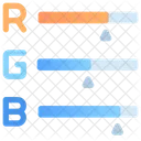 Rgb Color Coloring Combination Icon