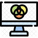 RGB 색상 모델 아이콘