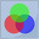 Rgb Cor Design Ícone