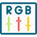 RGB 색상 모델 아이콘
