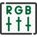 RGB 색상 모델 아이콘