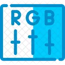 RGB 색상 모델 아이콘