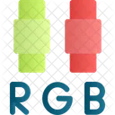 RGB 색상 모델 아이콘