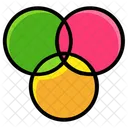 Rgb Esquema De Cores Cores Ambientes Ícone
