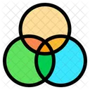 RGB 색상 색상 조합 색상 아이콘